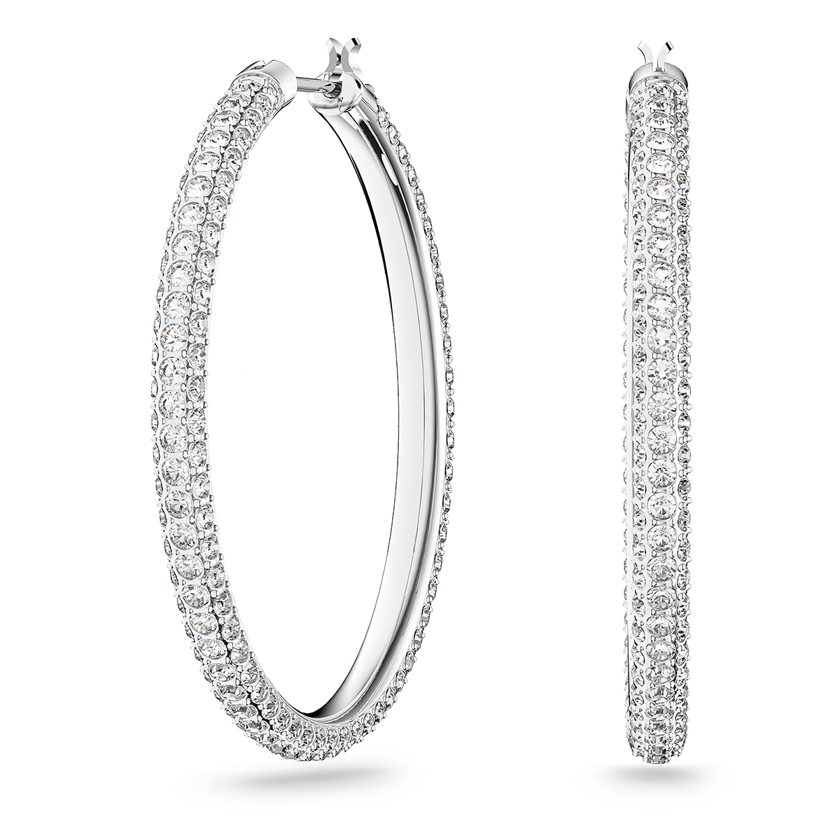 WITH BOX hoop earrings designer for women anti allergy 925 sterling silver needle crystal diamond earrings stainless steel plated gold designer jewelry woman gift