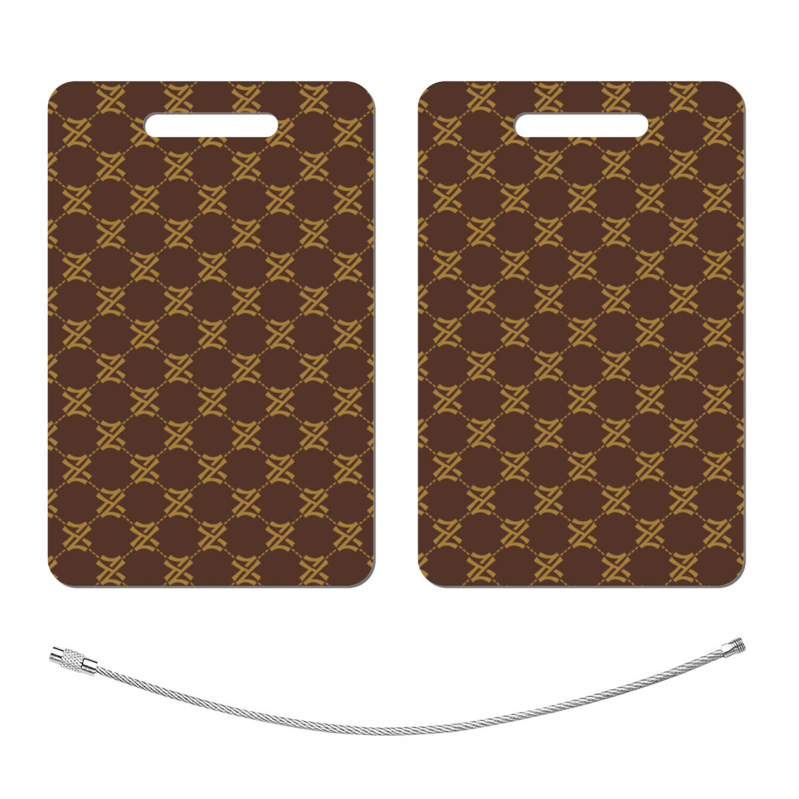 NXY Stainless Steel Luggage Tag Women Men Luggage Tags For Suitcases Travel Accessories Fashion Suitcase Bag Stainless Steel Label Tag Name ID Address