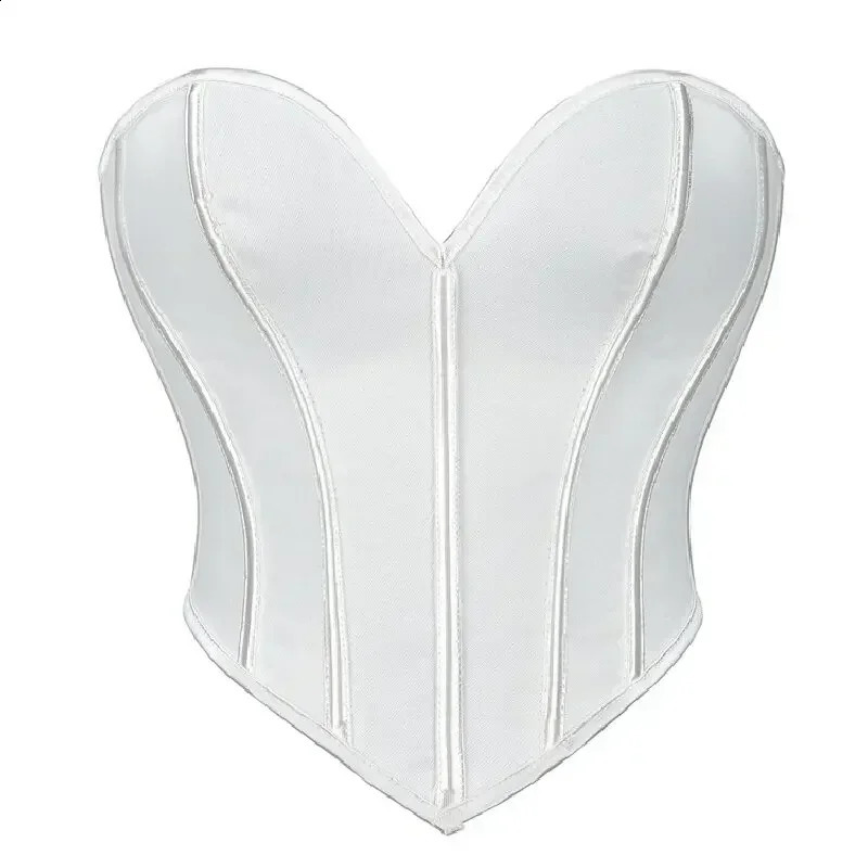 Short Torso Corset Plus Size Overbust Sexy Corselet Corsets and Bustiers Crop Tops Red Black White Gothic Lingerie Women 250121