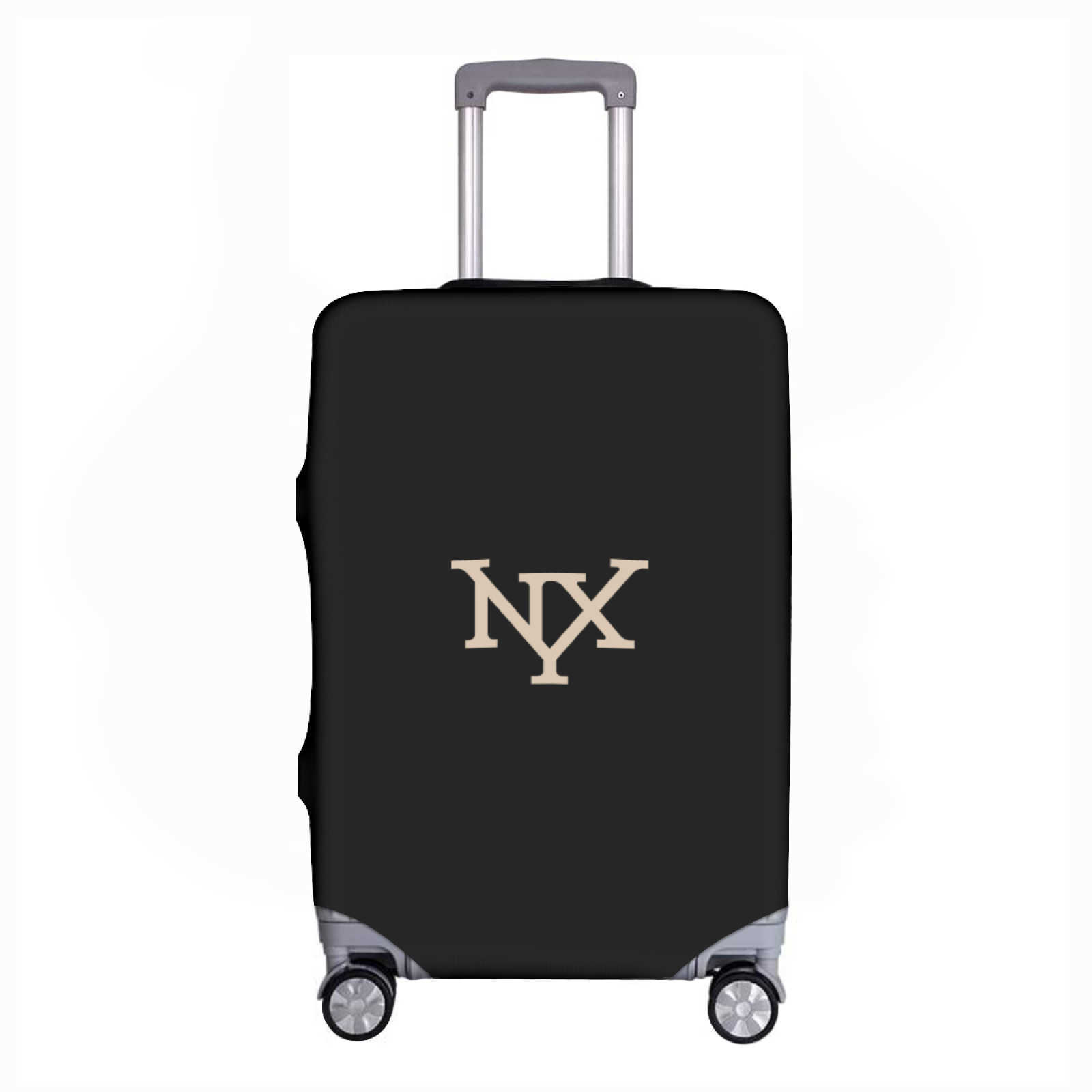 NXY Solid Color Luggage Cover 18-32Inch Suitcase Cover Elastic Luggage Cover Letters Anti-Scratch Suitcase Protective Case Dustproof Cover Hip