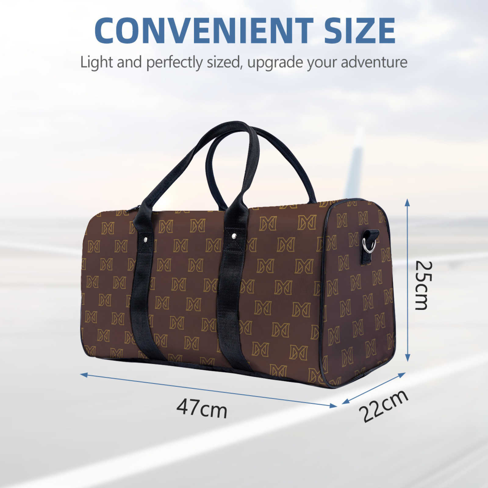 NXY Unisex Large Capacity Travel Bags Foldable Full Print Travel Bag Women Casual Tote Handbag Men Sports Shoulder Bag Travel Duffle Bag Hip