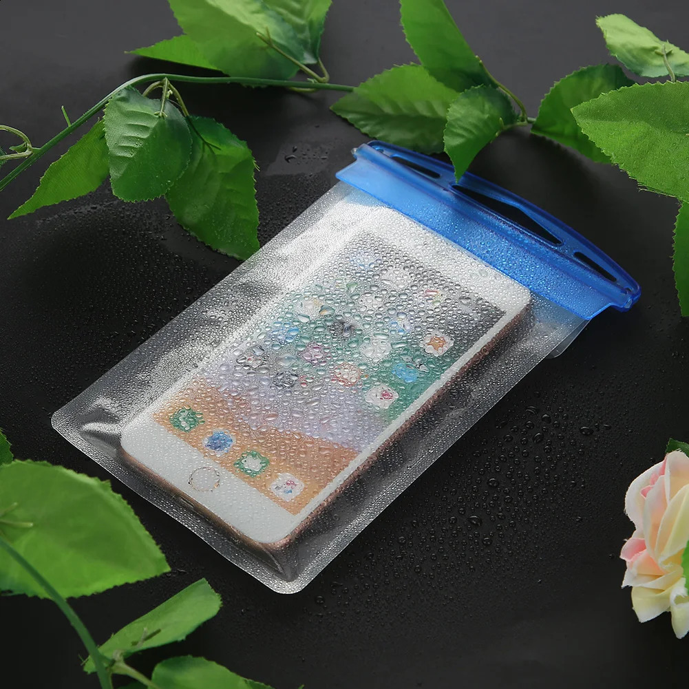 31PCS Universal Clear Swimming Waterproof Phone Case Bag Underwater Cover Pouch Mobile PVC Bags 250121