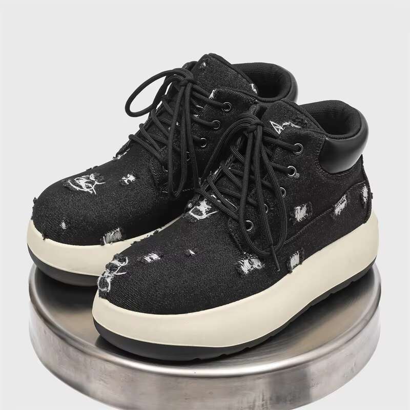 Men's Leather Waterproof Lace Up Chukka Ankle Oxford Dress Boots Casual Business Work Daily Shoes For Men