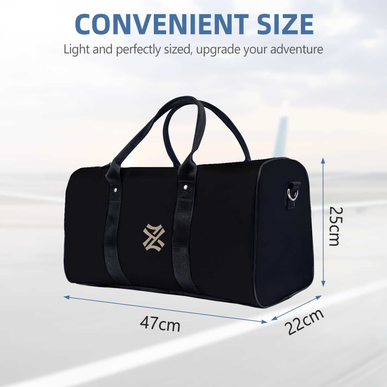 NXY Solid Color Handle Travel Bag Large Capacity Duffel Bag Foldable Storage Bags Carry On Luggage Handbag Women Shoulder Bags Hip