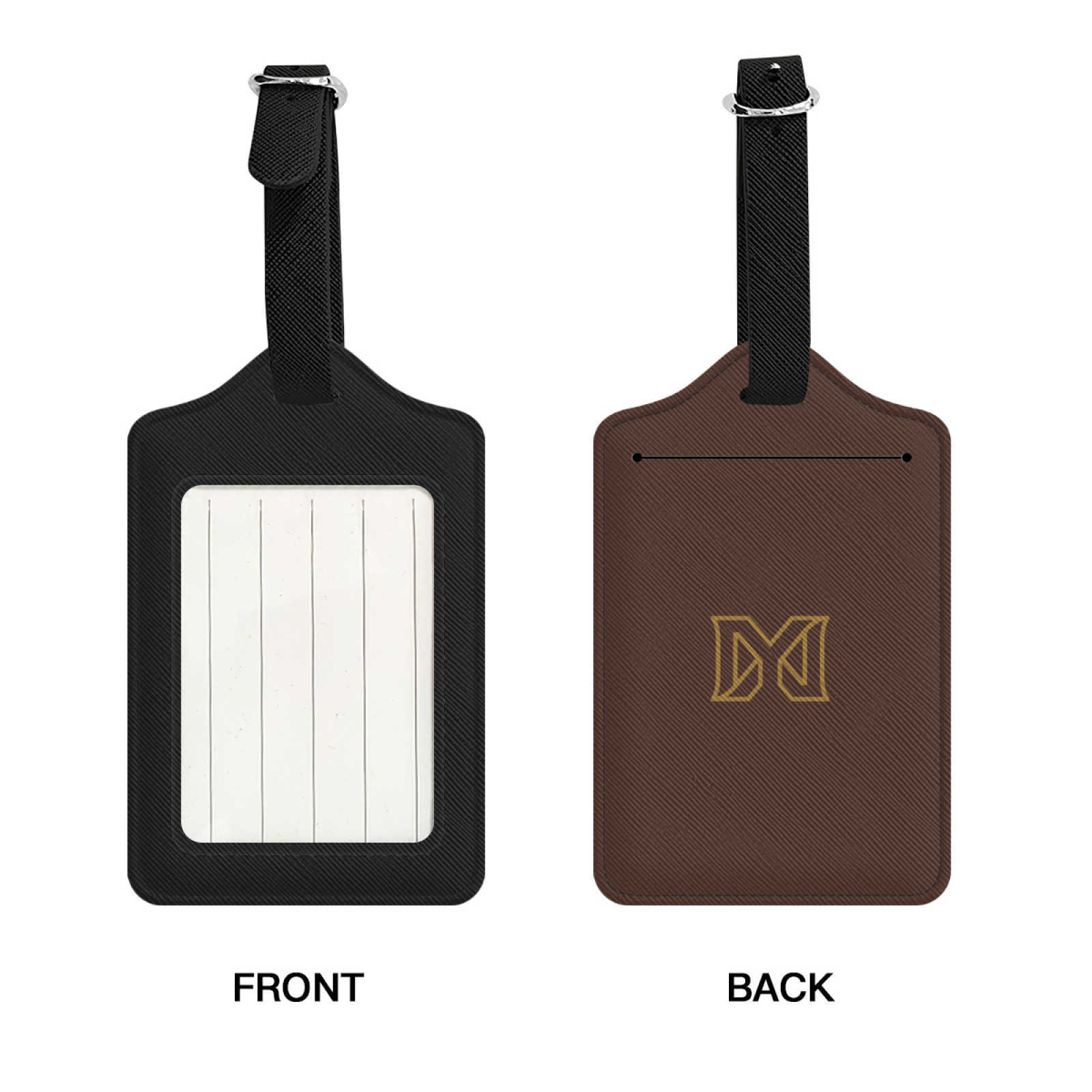 NXY Leather Travel Luggage Tag Hanging Tag Suitcase Tag Plane With Name ID Cards Anti-lost Solid Color Travel Accessories Hip