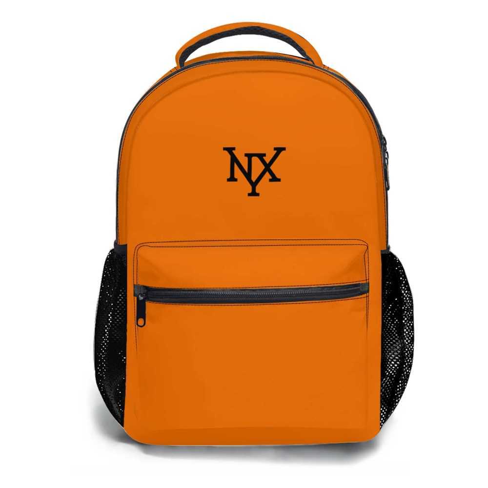 NXY Large Capacity Schoolbag Solid Color Campus Backpack Bag Personalized Travel Bag Simple Travel Bag Unisex Casual Daypack Hip