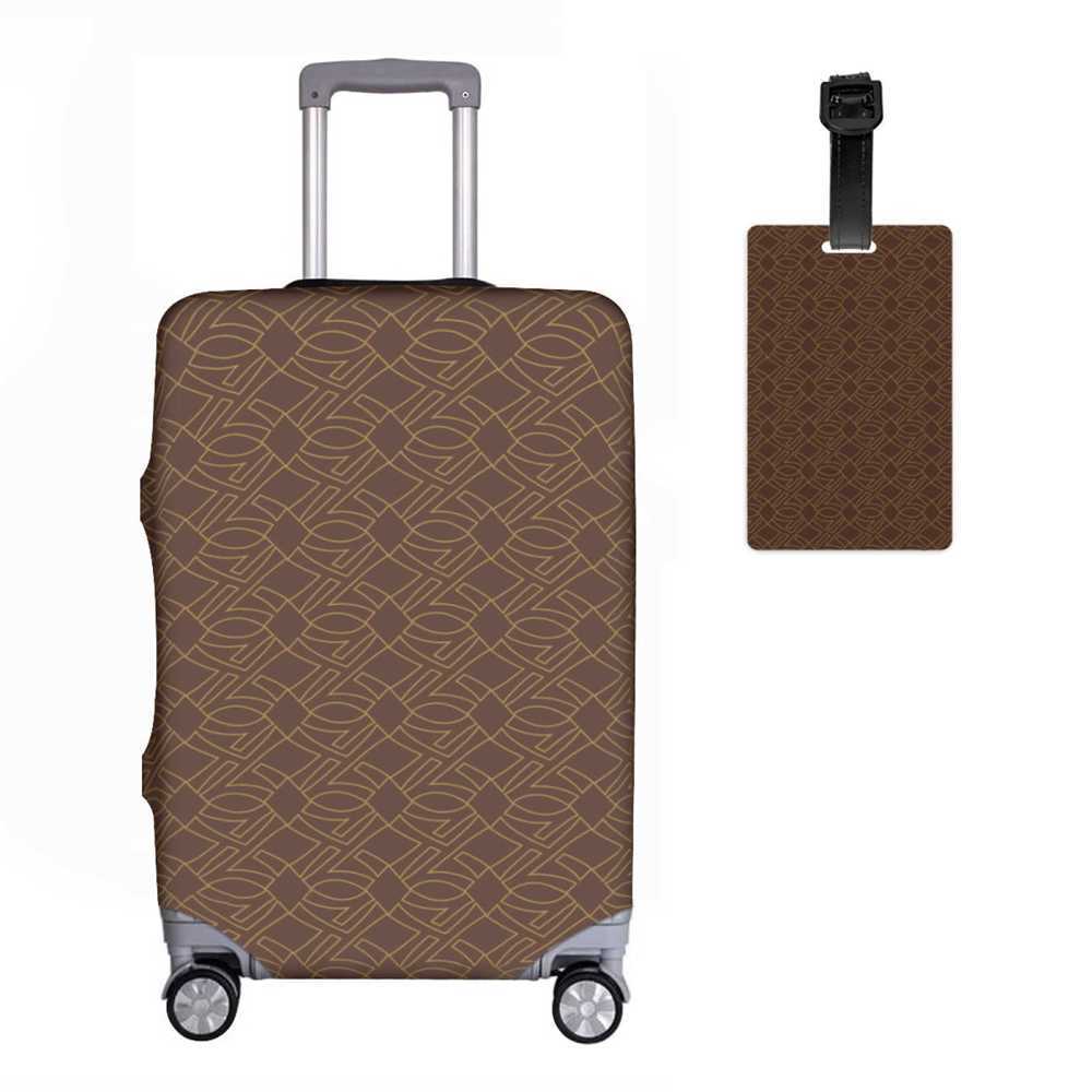 NXY Fashion Luggage Cover And Tag Set High Quality Travel Suitcase Protective Cover Luggage Suitable For Suitcases Hip