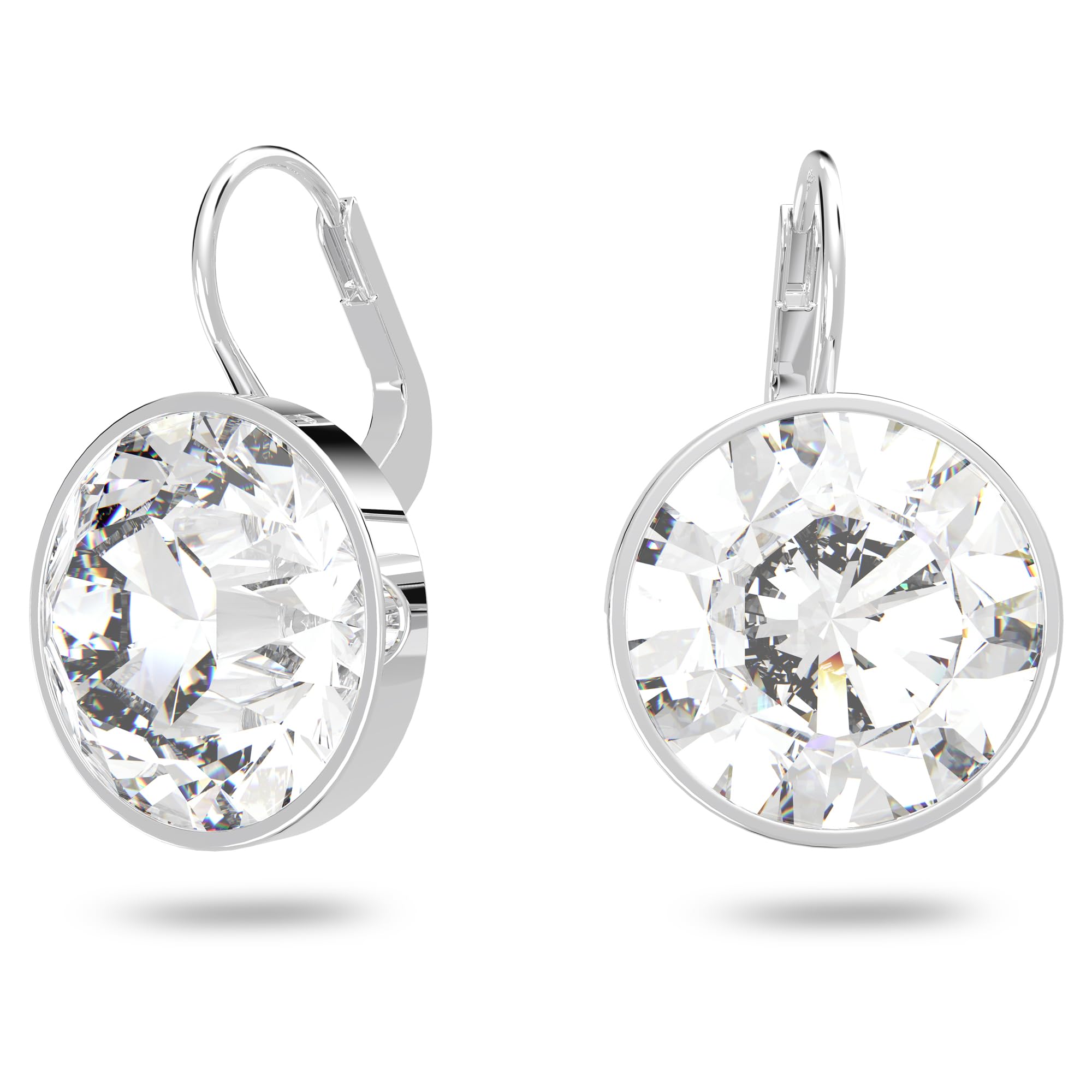 hoop for women anti allergy sterling sier needle Austria crystal dia earrings stainless steel designer jewelry woman gift WITH BOX Free shipping