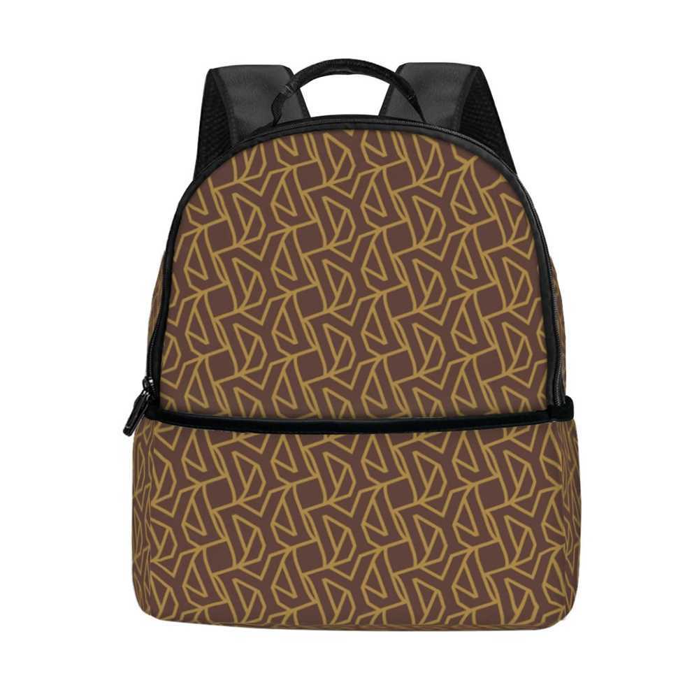 NXY Large Capacity Fashion School Bags Women Backpack Bags Brown SchoolBag For Teenage Girls Casual Daypack Outdoor Travel Bag Hip