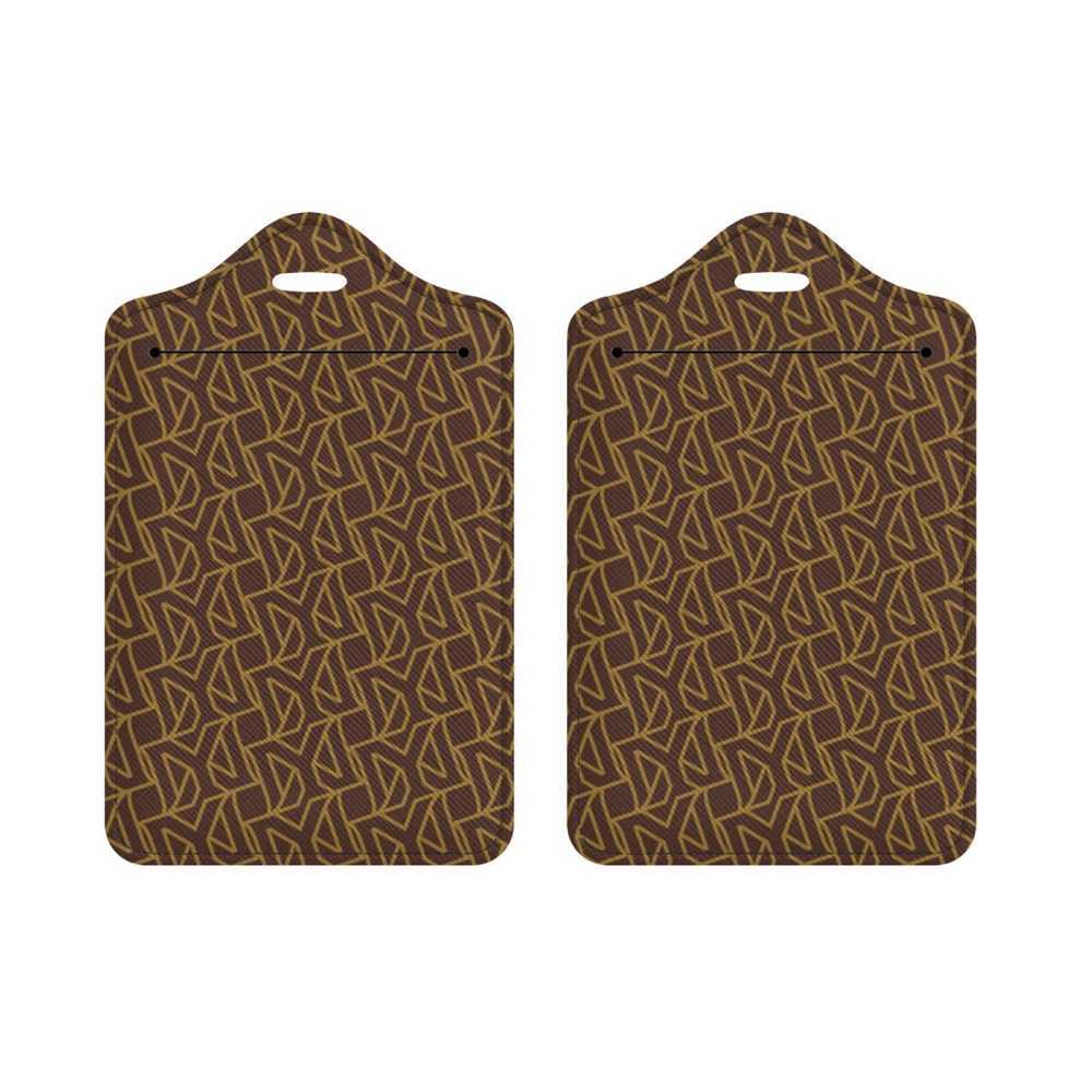NXY Fashion Travel Luggage Tags Cross Pattern Baggage Name Tags Suitcase Address Label Holder Pu Leather Luggage Tag Travel Accessories Hip