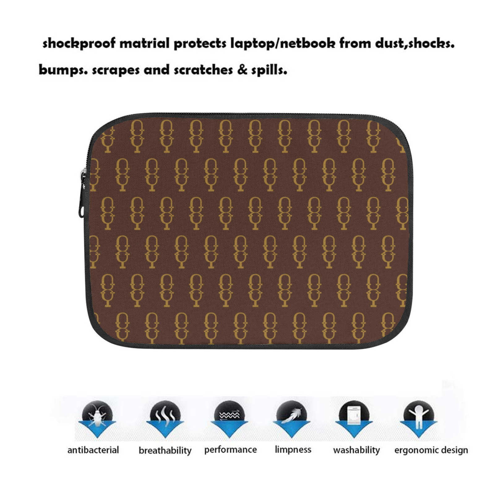 NXY Shockproof Computer Inner Bag Large Capacity Laptop Notebook Case Tablet Sleeve Cover Bag Vintage Casual Backpacks Hip