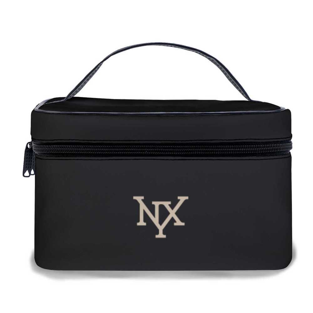 NXY Solid Color Leather Cosmetic Bag Handheld Makeup Bag Women Beauty Travel Storage Bag Professional Organizer Make Up Box Hip