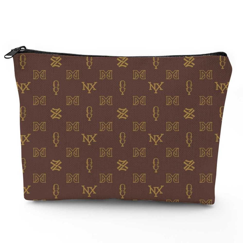 NXY Womens Canvas Cosmetic Bags Portable Toiletry Bag Organizer High Quality Makeup Bag Vintage Printing Large Capacity Storage Bag Hip