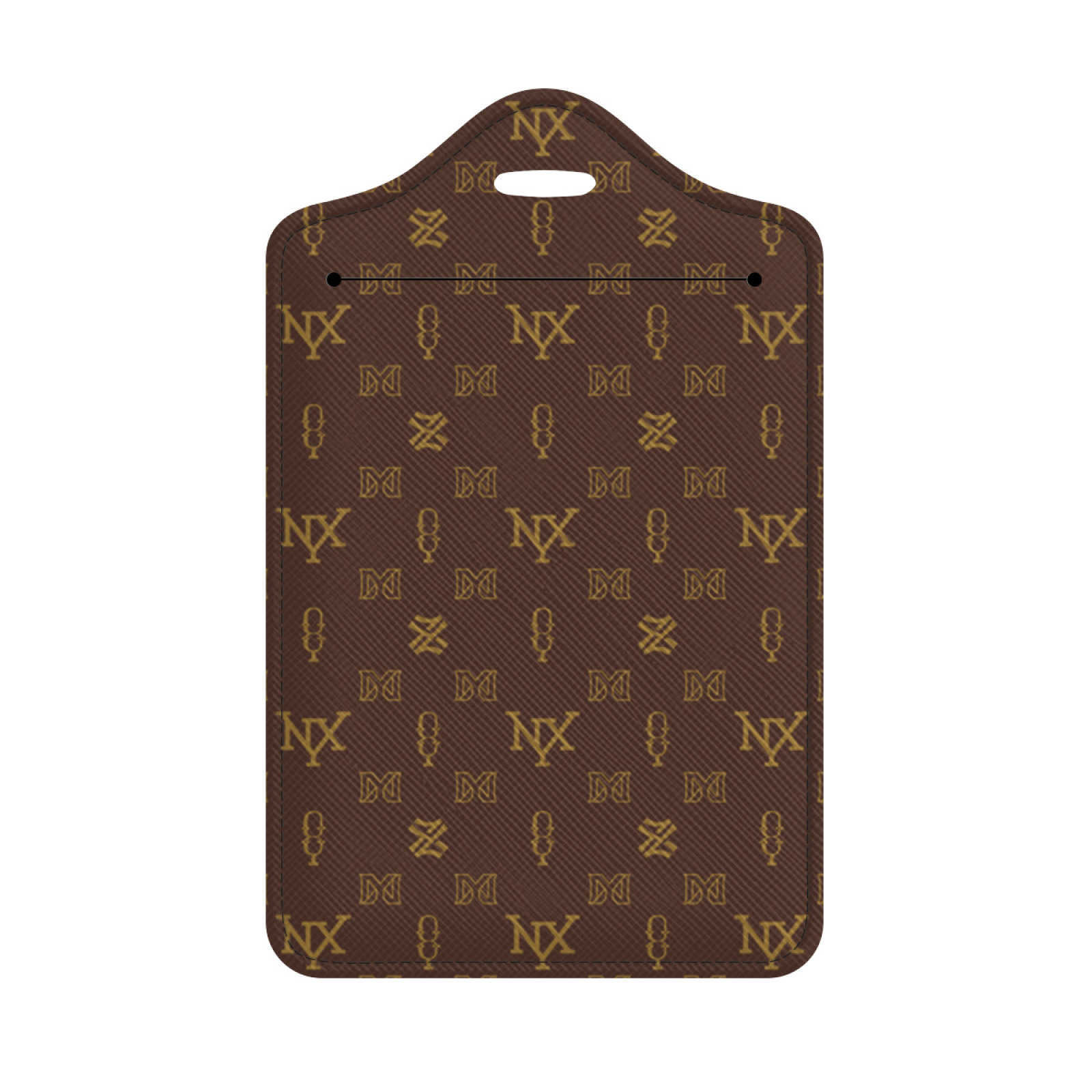 NXY Women Leather Suitcase Accessorie Designer Luggage Tag For Men Address Label Baggage Boarding Bag Tags Name ID Address Holder Travel Tag Hip