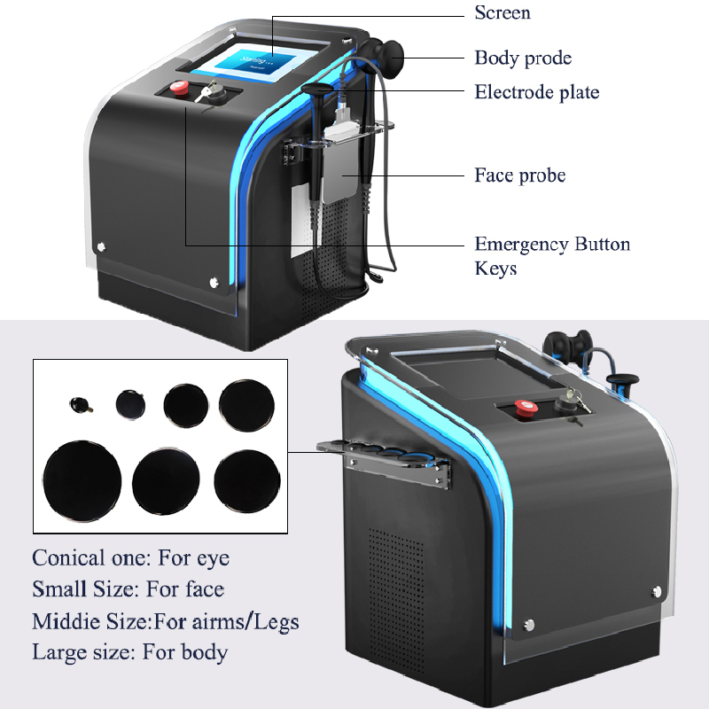 Monopolar rf machine wrinkle remover equipment portable radio frequency cellulite reduction spa beauty device