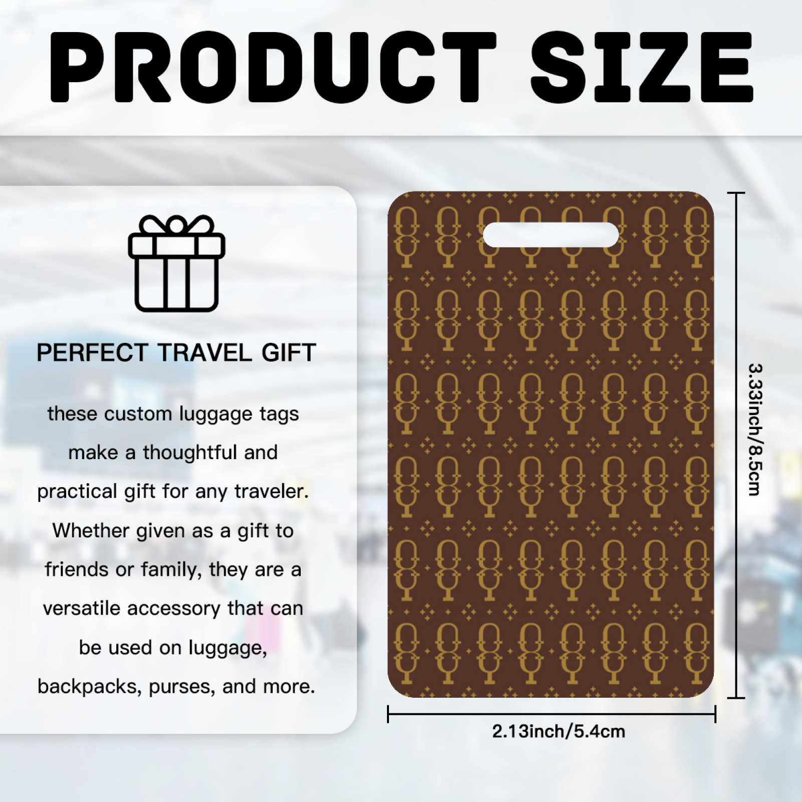 NXY Designer Stainless Steel Luggage Tag Multiple Square Shape Travel Accessories Airplane Stainless Tag Label Boarding Pass Men Baggage Name Tags Hip