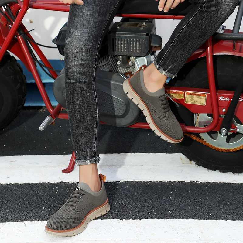 Mens casual shoes fashionable Loafers mens apartment lightweight breathable driving shoes outdoor sports shoes comfortable walking Zapatos Z250403