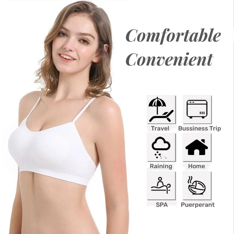 OEAR 1pcs5pcs Disposable Bra Sterilized Underwear Female Travel 250122