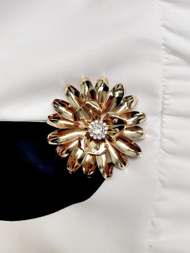 Modigirl Women Midi Shirts Dress 2025 Summer Short Sleeves Black and White Polka Dot Daily Casual Simple Female Aline Dresses 250121