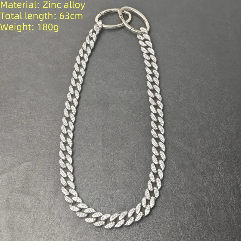 Model Original Cuban Pants Chain Mens Heavy-duty Ones Waist Hip Hop Accessories Light Goods Holiday Gifts 250122