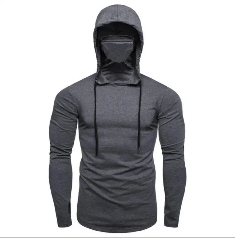 Men Solid Color Hoodies Autumn Leisure Fitness Sweatshirt Mens Thin Sweater Hooded LongSleeved Hoodie M5XL 250122