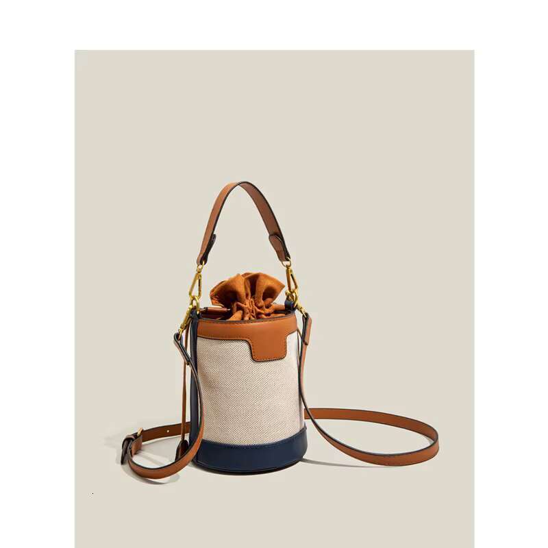 Maxdutti England Fashion Women Blogger Retro Bucket Autumn Winter Messenger Casual Single Shoulder Printed Armpit Bag