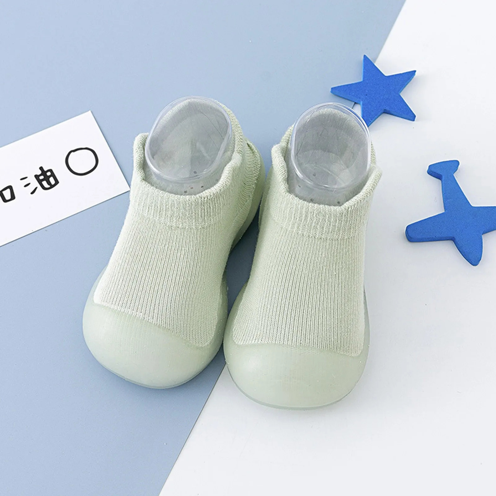 Toddler Kids Infant born Baby Boys Girls Shoes Solid Ruffled Soft Soles First Walkers Antislip Shoes Prewalker Bunny Slippers 250118