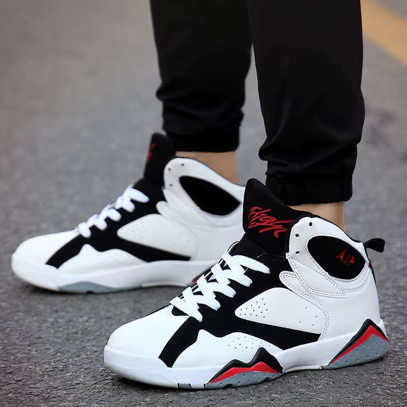 Leather hot Casual Shoes Men Original High Top Sneakers Platform Shoe For Women 2025 Basketball Spo rts Basket Femme Male Waterproof