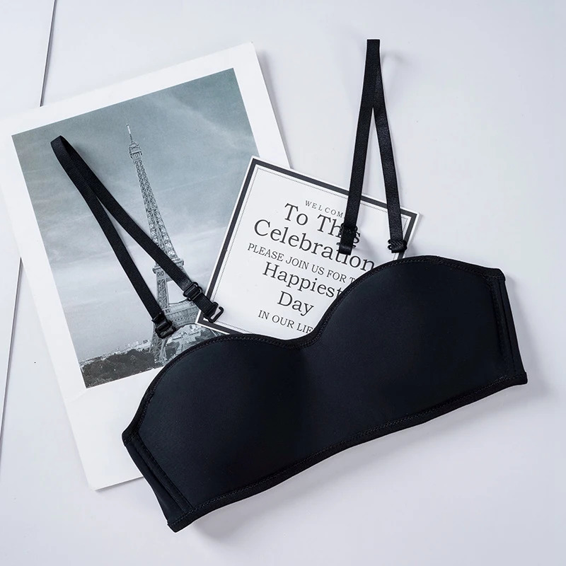 Women Invisible Bra Strapless Bralette 12 Cup Womens Underwear Sexy Lingerie Female Seamless Party Wedding Bras 250122