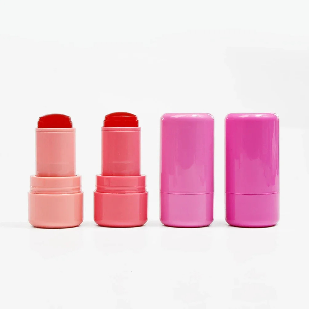 Private Label Multicolor Blush Stick Custom Jelly Lip and Cheek Dual-use Blusher Makeup Wholesale Pink Box 250108
