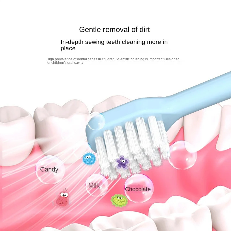 MikolifeQ Cute Children S Small Head Soft Bristle Toothbrush High Density Brush Wire Does Not Damage Gums for Aged 6 250115