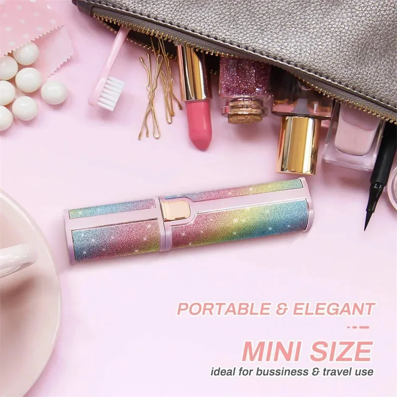 Two in One Electric Eyebrow Trimmer Eyebrow Shaving and Hair Removal Instrument Rechargeable Waterproof Washable Universal Razor 250121