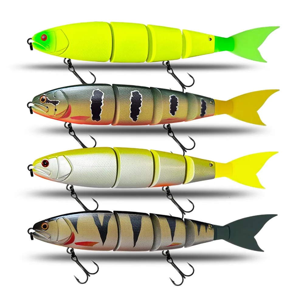 170mm 200mm 7Colors Fishing Lure Swimming Bait Jointed FloatingSinking Giant Hard Bait For Big Bait Bass Pike Lure 250107