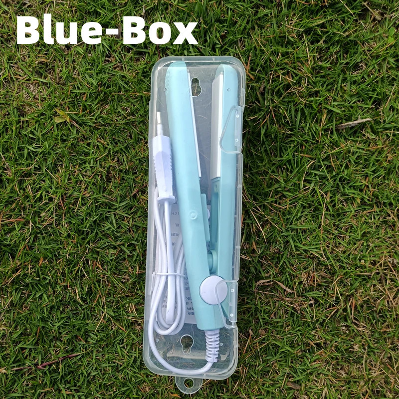 Curling Iron Mini Hair Straightener Iron Ceramic Straightening Styling Tools Hair Curler Flat Iron Beard Straightener 250110