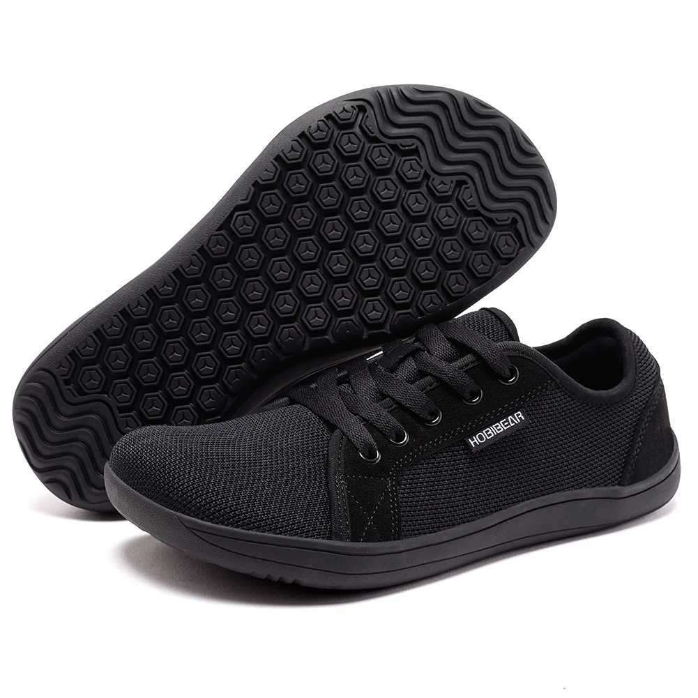 HOBIBEAR Unisex Wide Barefoot Shoes for Men Women Outdoor Trail Running Minimalist Walking Shoes Lightweight and Breathable Z250118
