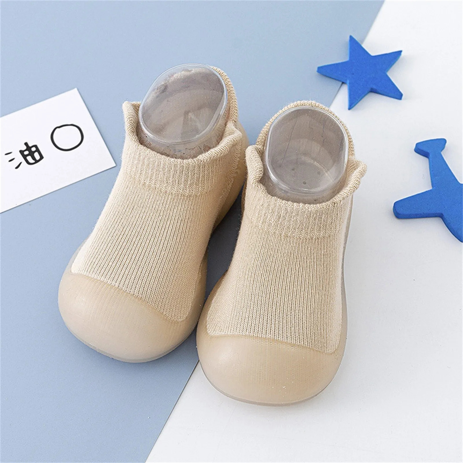 Toddler Kids Infant born Baby Boys Girls Shoes Solid Ruffled Soft Soles First Walkers Antislip Shoes Prewalker Bunny Slippers 250118