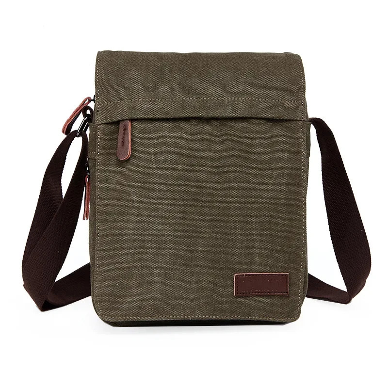 Casual Handbag Single Shoulder Bags Vintage Canvas Fashion 2024 Zipper Ipad Bag Cellphone bag Messenger bags Tote bolsos 250120