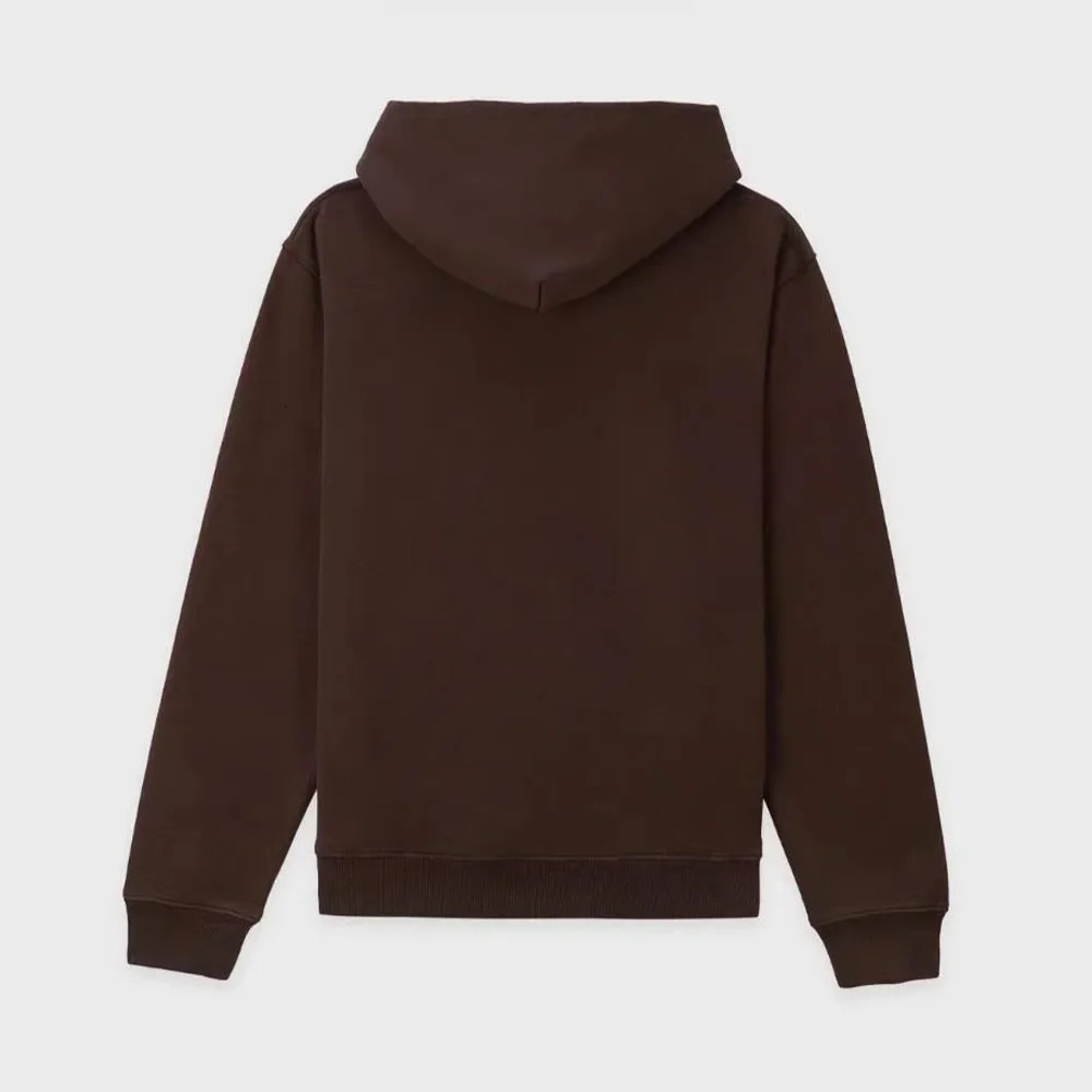 American Retro Style Coffee Long Sleeve Hooded Sweatshirt Spring Women Terry Cotton 90s Casual Jumpers Ins Fashion Y2K Hoodies 250122