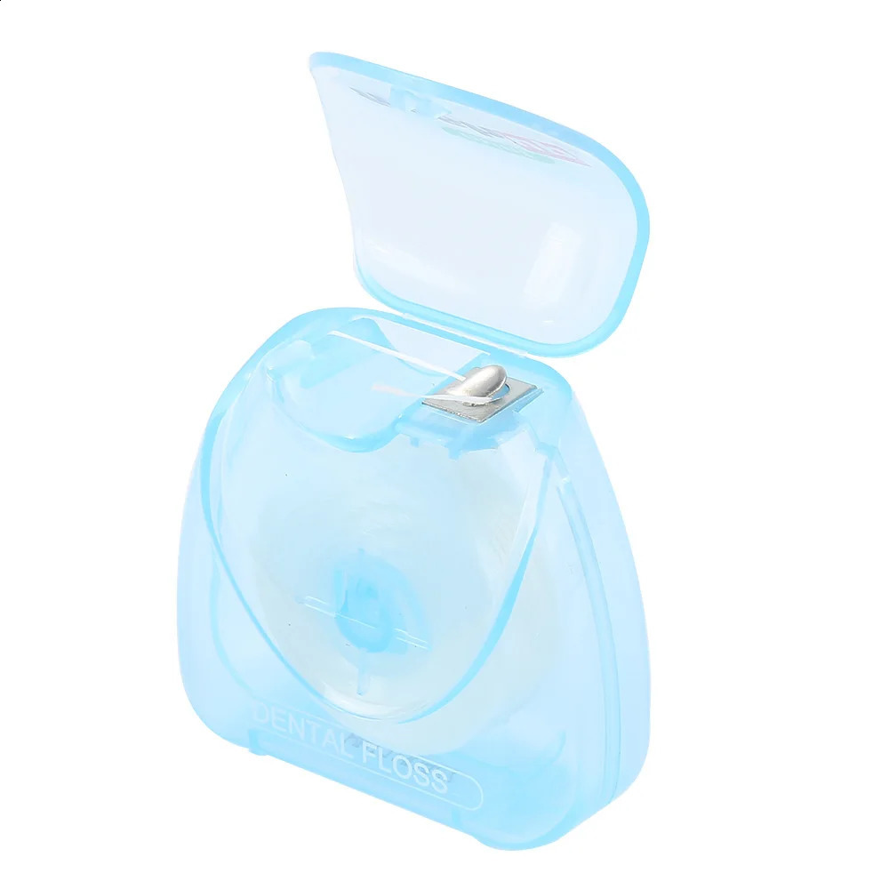 123PCS Portable 50M Micro Wax Floss Interdental Brush Teeth Stick Toothpicks Pick Oral Hygiene Clean Wire Wholesale 250108