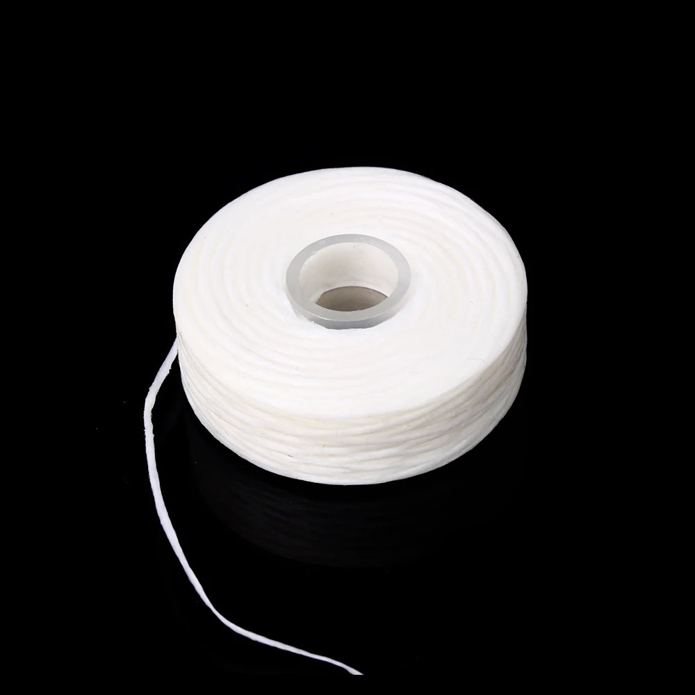 10 RollsPack Dental Floss Pick BuiltIn Spool Flat Wire Flosser Teeth Cleaning Wax Mint Flavored Toothpick 250108