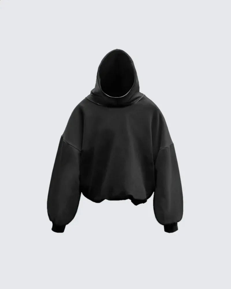 Minimalist Cozy Pullover Hoodie Men Women Ins Net Red Explosion Models Sport Soild Winter Loose Couple Leisure Clothes 250109Z