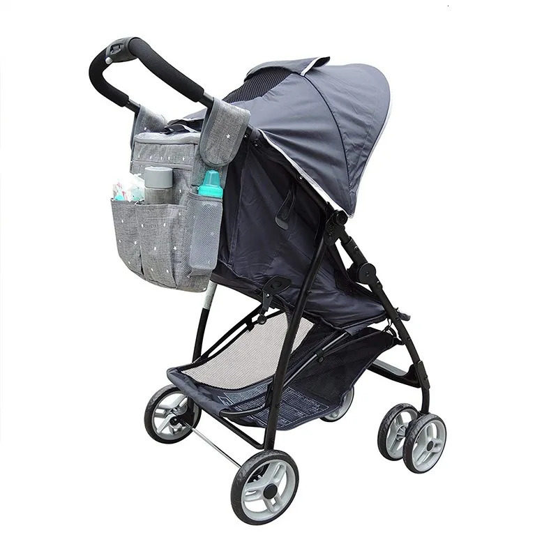 Mommy Diaper Bags Baby Stroller Hanging Bag Mother Large Capacity Travel Mommy Bag for Stroller Convenient Baby Nursing Bags 250114