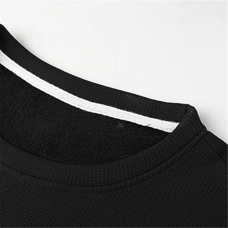 Solid Color Sweatshirt Men Harajuku Hoodies O Neck long Sleeve Casual Mens Pullover Tops Streetwear Man 250122