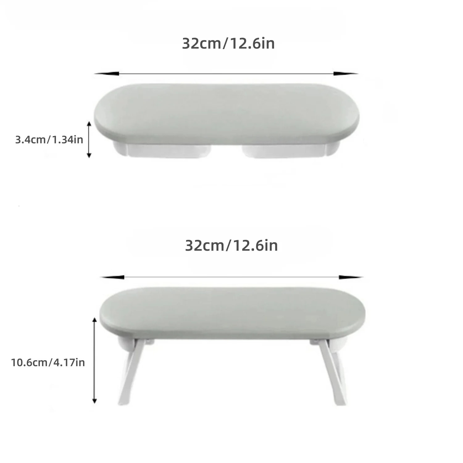 Fashion Nail ArmrestFoldable PU Leather Nail Tools Hand Rest with Nail Table PadSuitable for Home and Nail Salon Use 250121