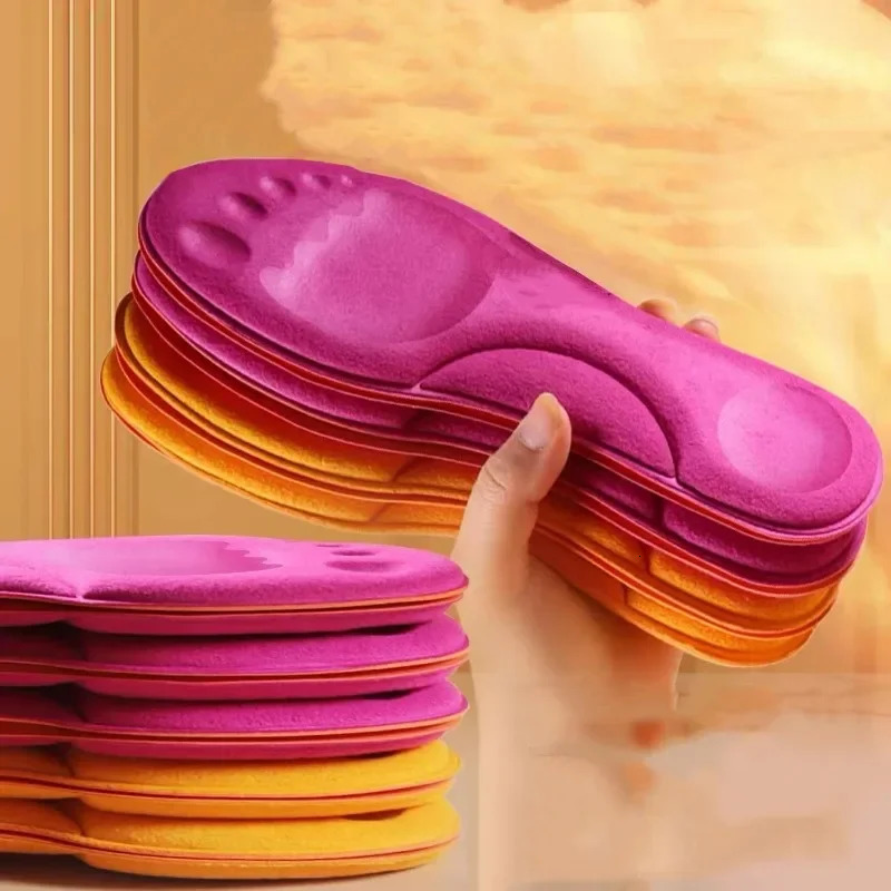 PU Feet Sole Soft Orthopedic Sport Insoles for Breathable Shock Absorption Running Shoes Pad for Men Women Arch Support Insole 250121