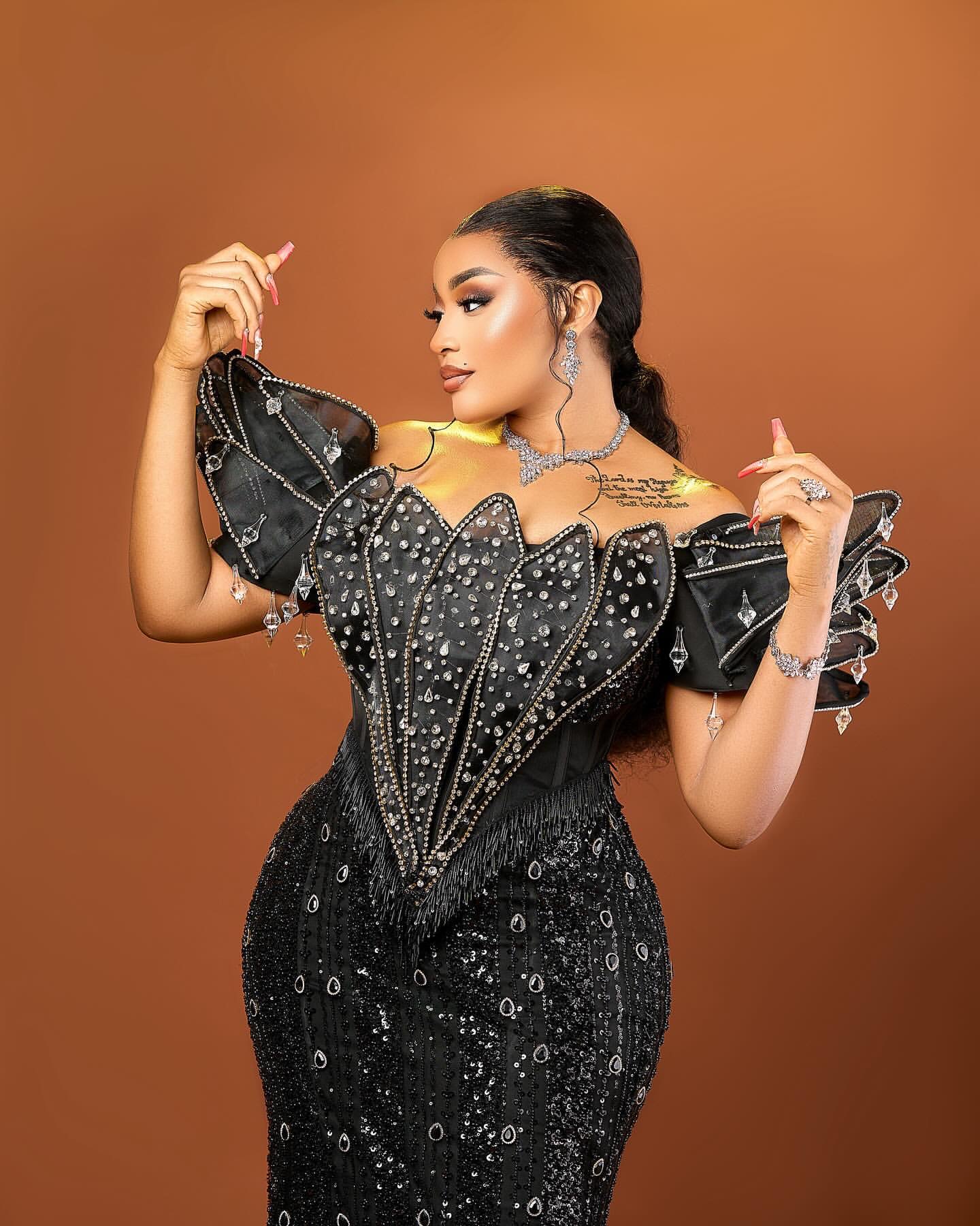 Aso Ebi Black Mermaid Prom Dresses 2025 Crystals rals Sequined Evening Formal Party Second Birthday Engagement Gowns Plus Size Dress For Special Ocns