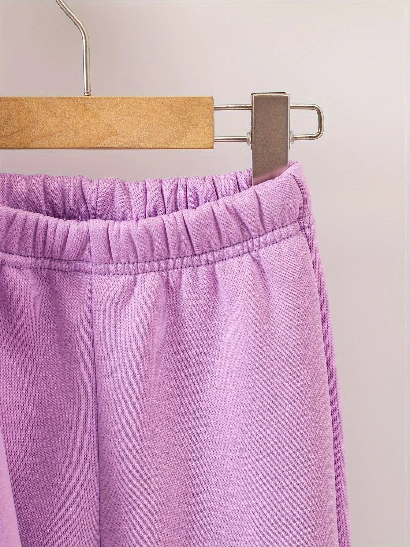 Fall/Winter casual comfort warm girls print warm lining hoodie and sweatpants set 250113