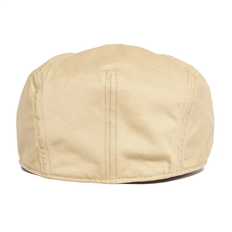 BOTVELA Twill Flat Cap Men 100% Cotton Ivy Caps Golf Baker Boy Hat Summer Fall sboy 250118