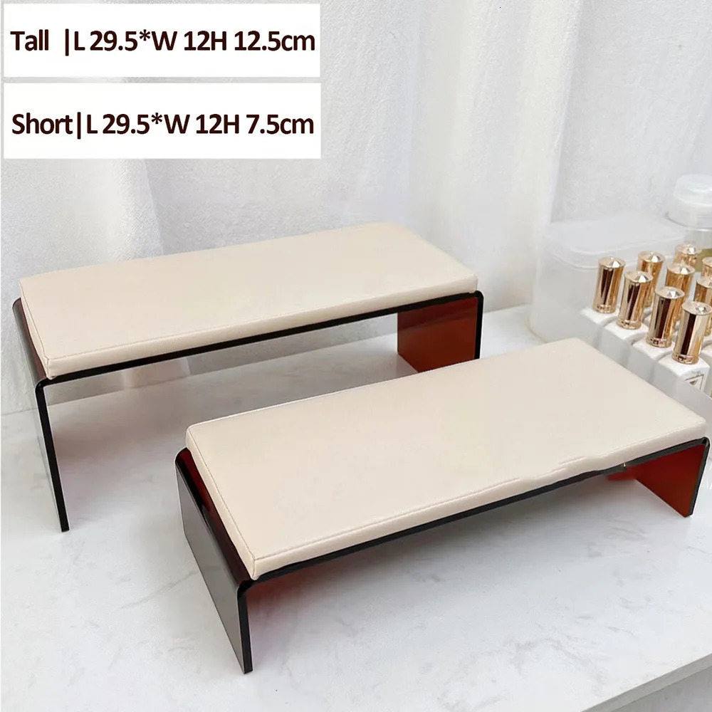 Lootaan Acrylic Nail Hand Rest for Nails PU Leather Nail Art Table Stand for Manicure Pedicure Arm Rest Nail Pillow Hand Holder 250121