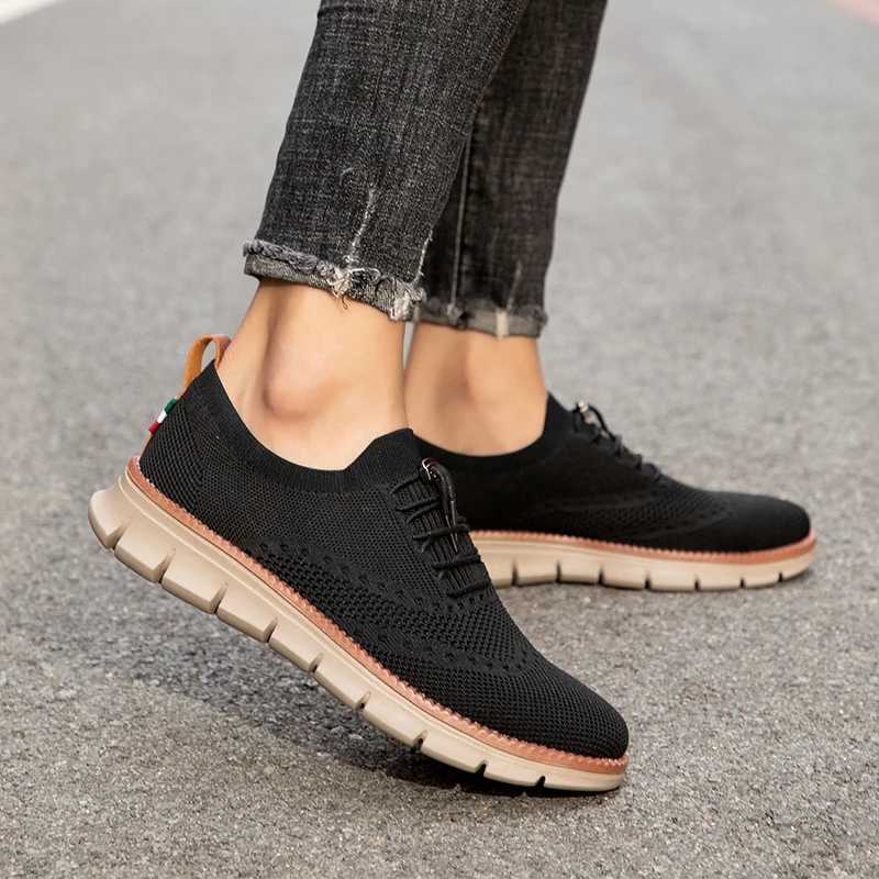 Mens casual shoes fashionable Loafers mens apartment lightweight breathable driving shoes outdoor sports shoes comfortable walking Zapatos Z250403